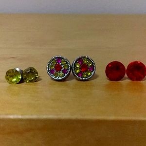 Set of 3 Earrings